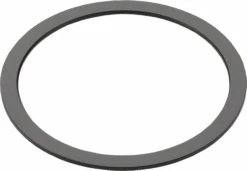 Wheels Manufacturing Wheels Manufacturing 0.7mm Black Aluminum Bottom Bracket Spacer